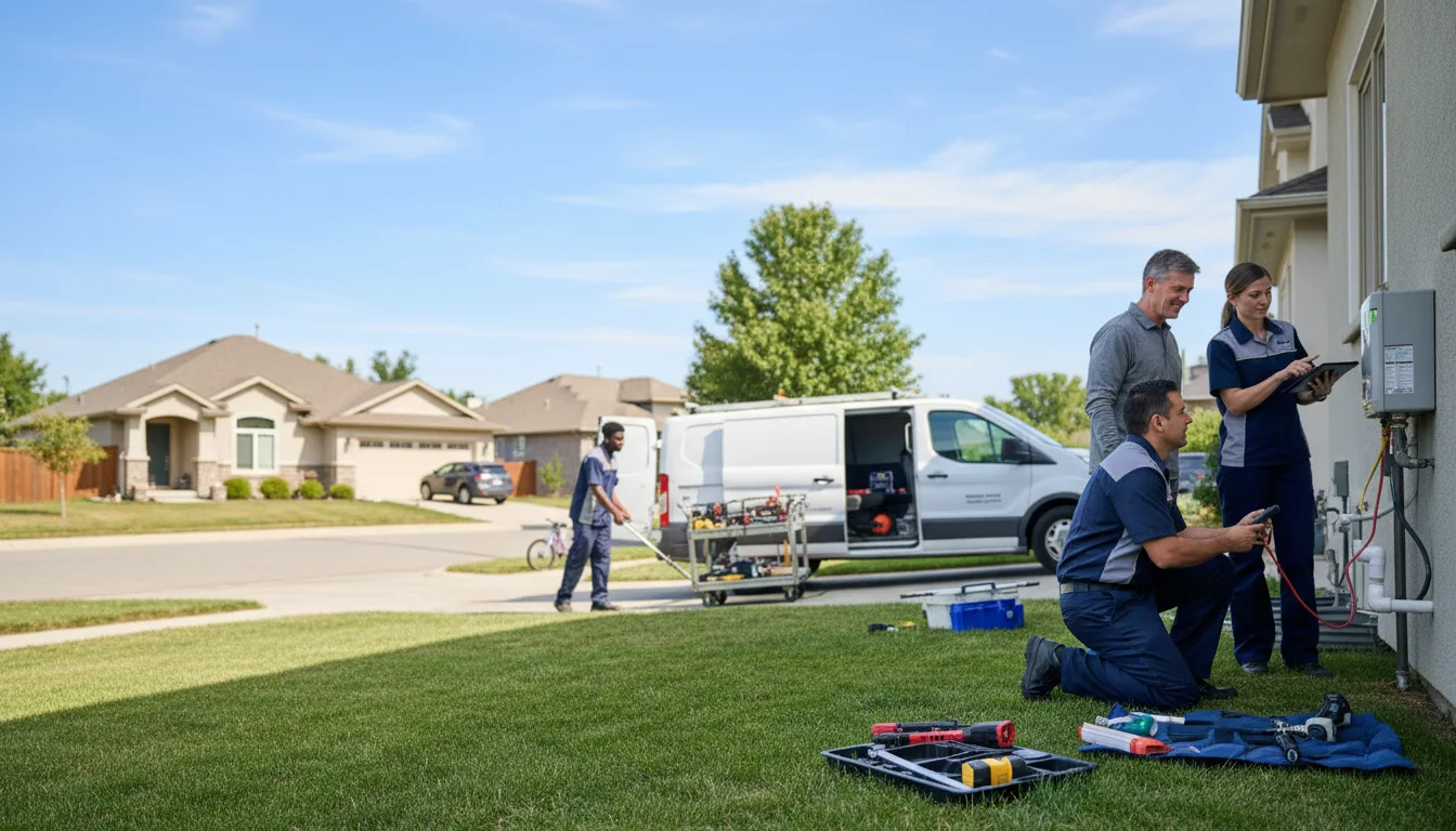 Tankless water heater service in Addison, PA
